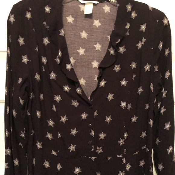 Burgundy skater dress - Picture 2 of 3